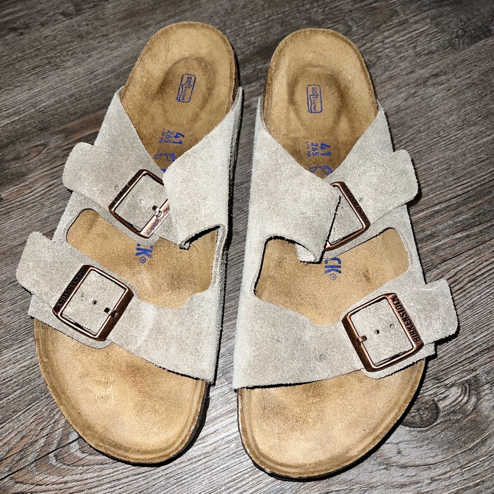 Birkenstock Ariana soft food bed slide sandals size 41